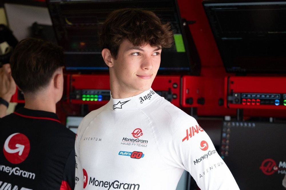 oliver bearman haas f1 team