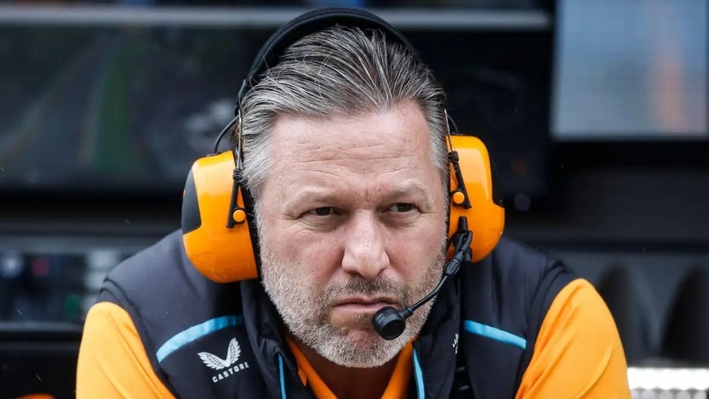 zak brown e il linguaggio in F1