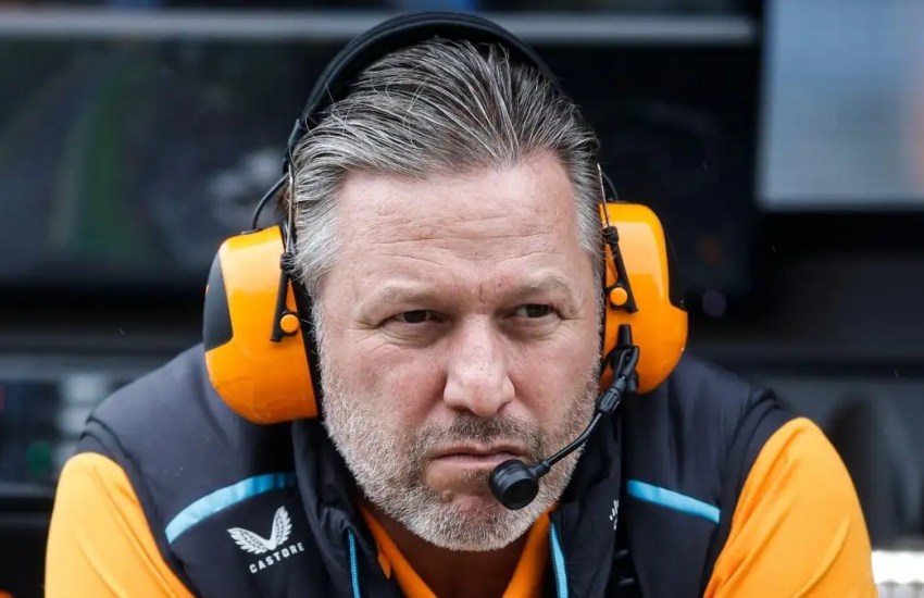 zak brown e il linguaggio in F1
