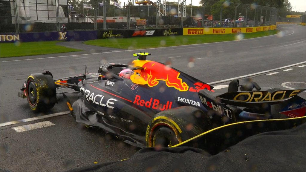Incidente Lawson Red Bull F1 GP AUstralia 2025