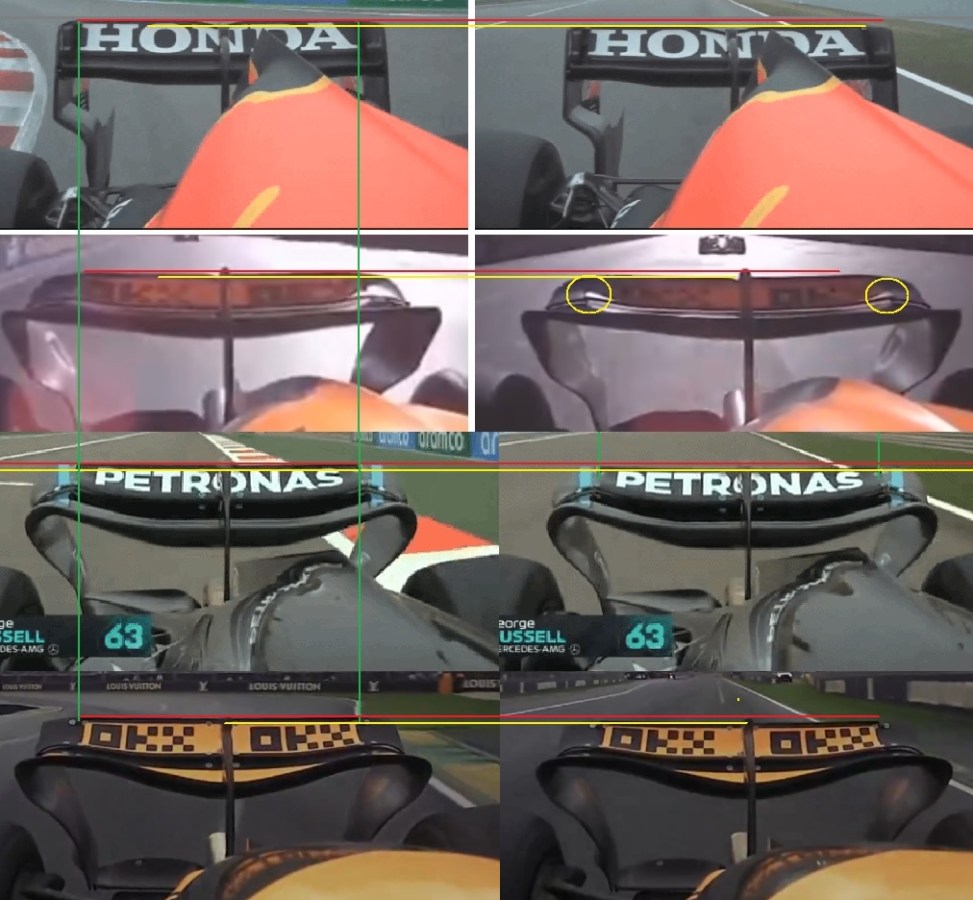 comportamento ala posteriore mclaren mcl39