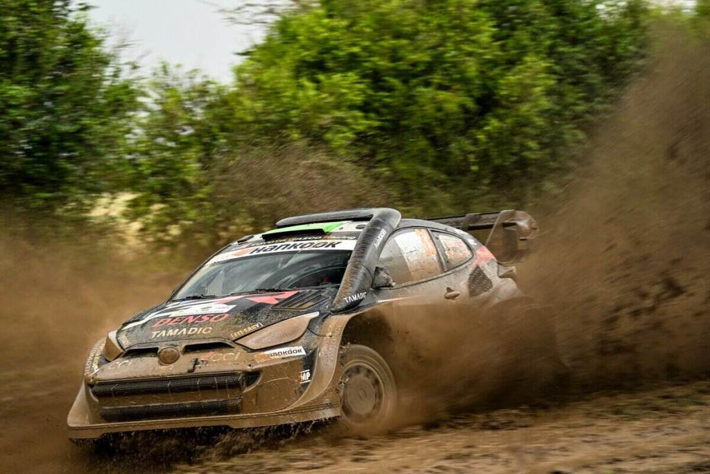 Evans al Safari Rally Kenya 2025.