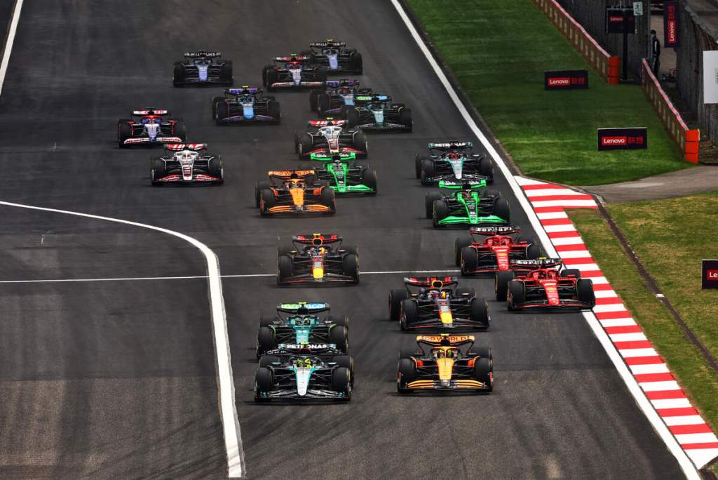 Partenza GP Cina 2024
