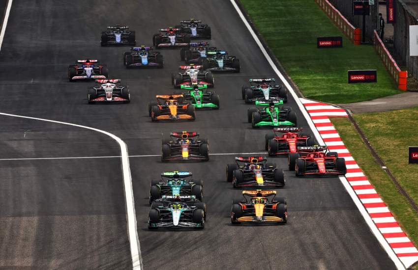 Partenza GP Cina 2024