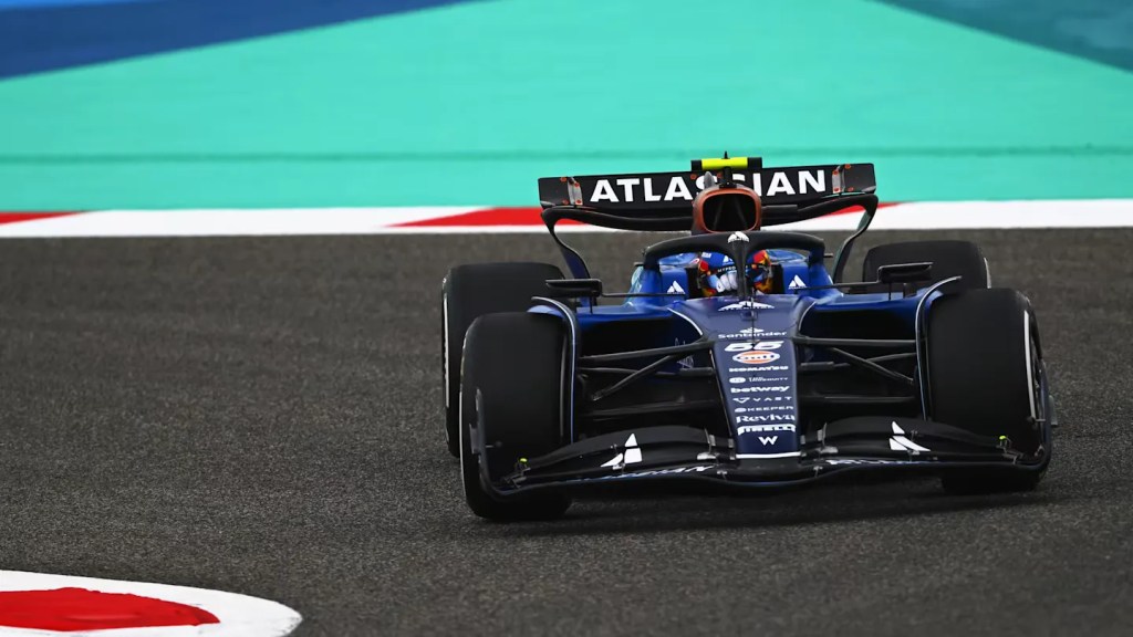 Williams nei test in Bahrain.