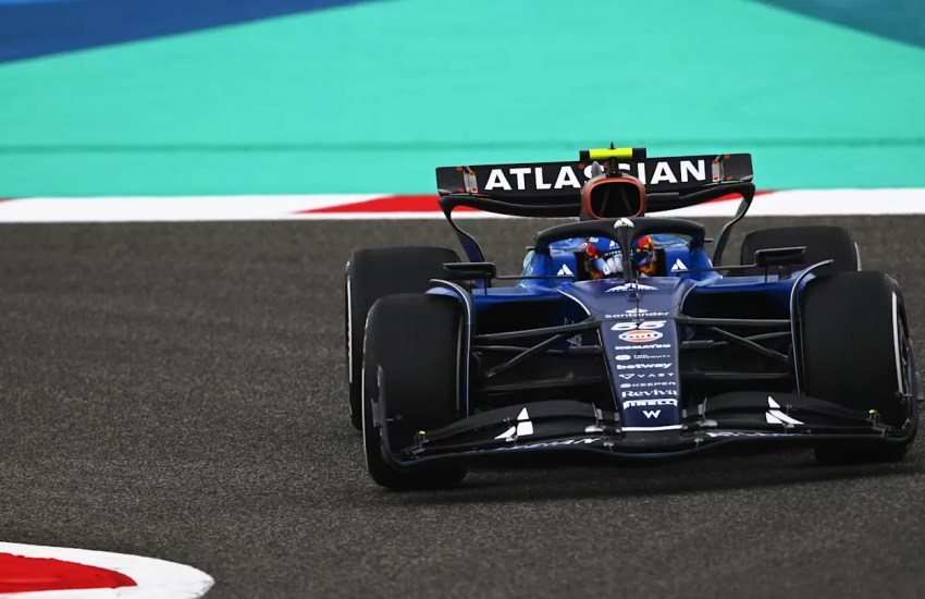 Test Bahrain 2025 Carlos Sainz Williams f1.com risultato