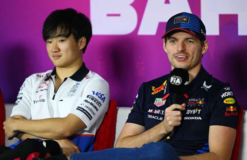 Tsunoda Verstappen