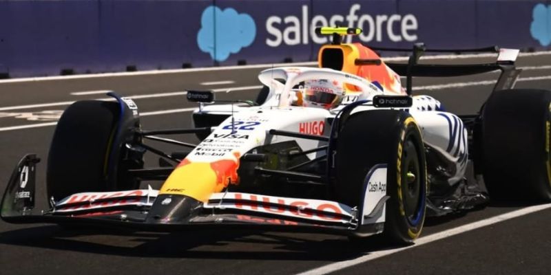 Yuki Tsunoda Visa Cash App Racing Bulls F1