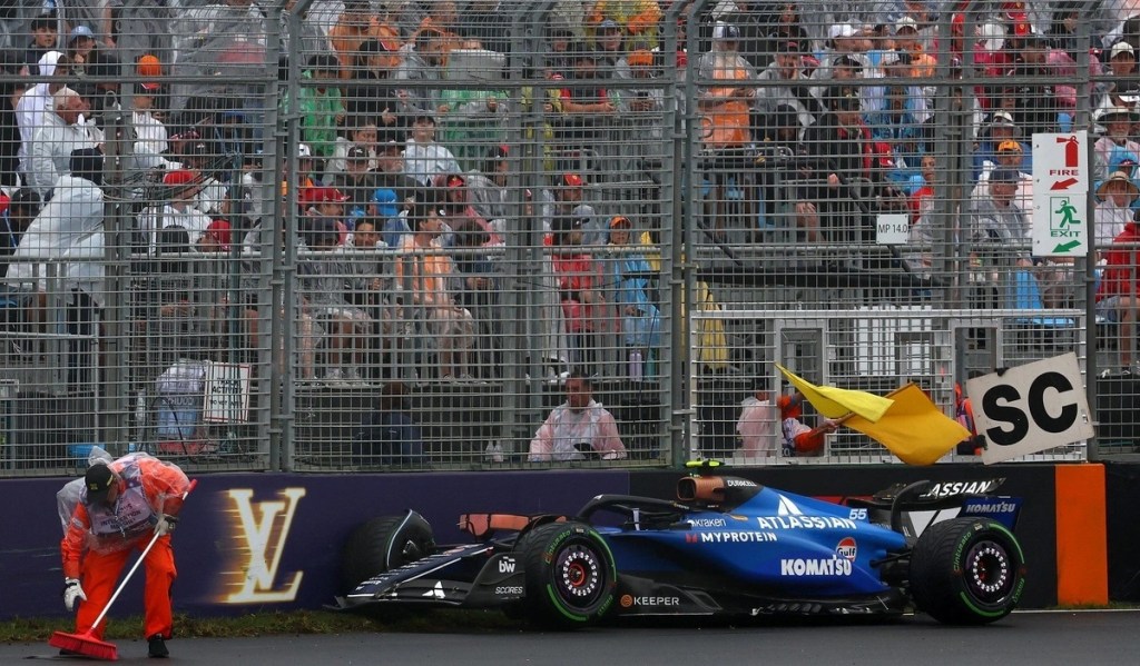 Carlos Sainz in Australia.