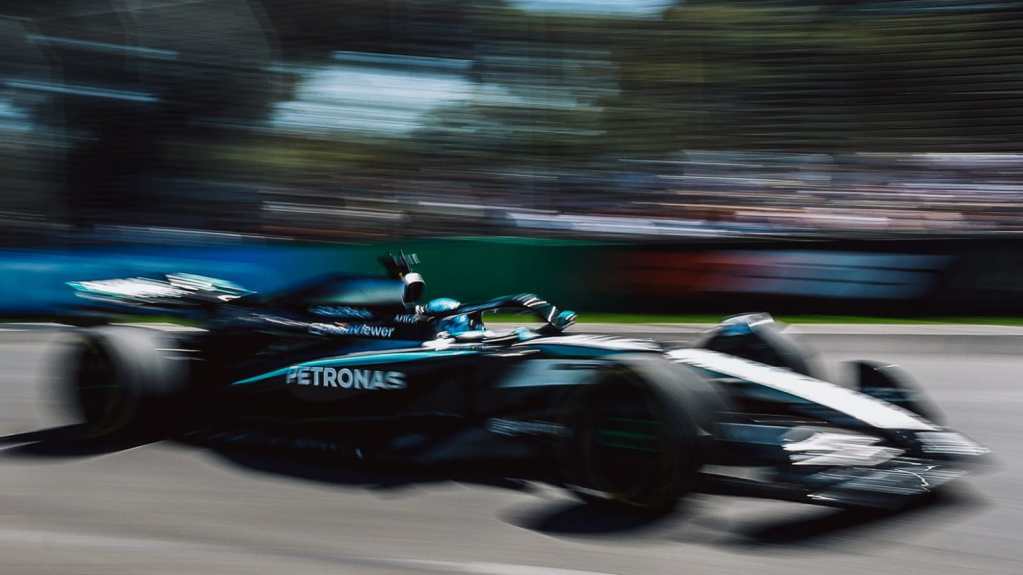 Russell nella FP2.