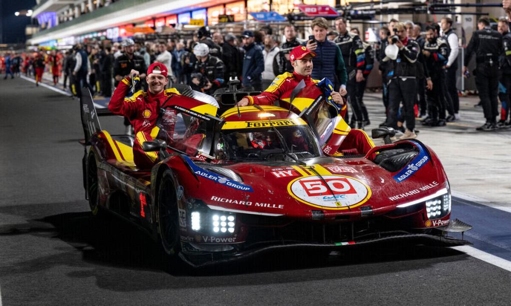 ferrari 499p wec hypercar qatar