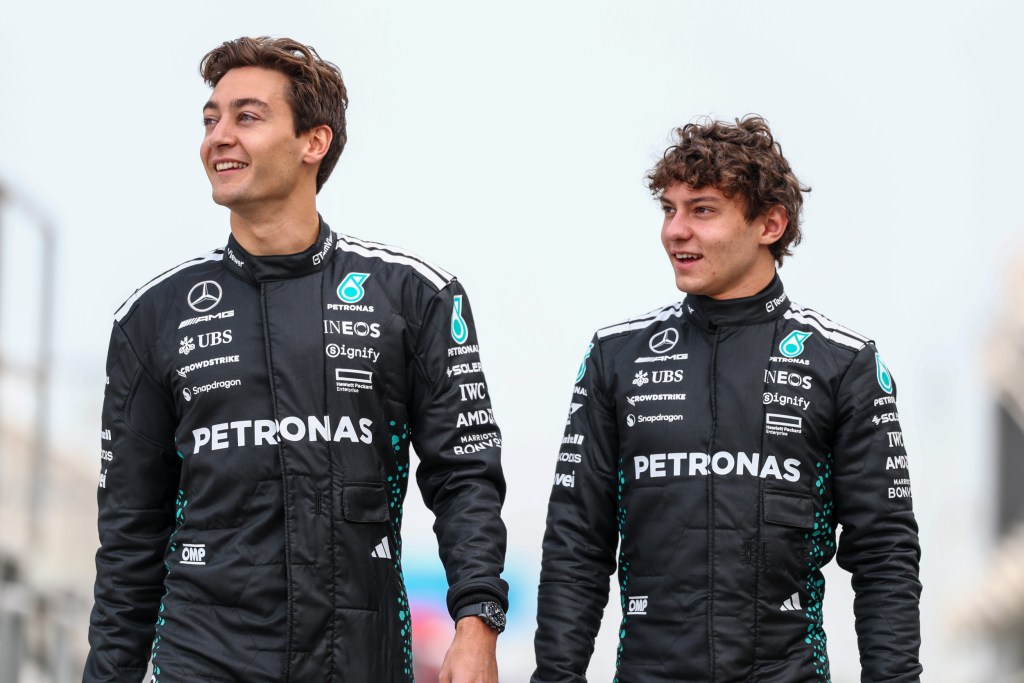 george russell kimi antonelli