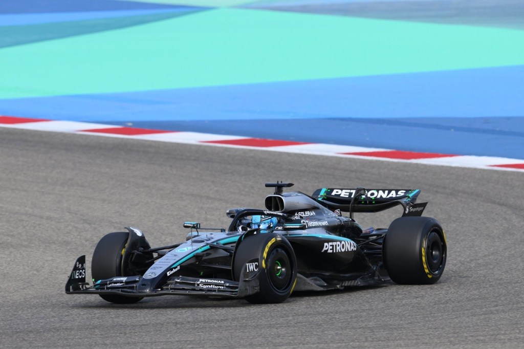 george russell mercedes