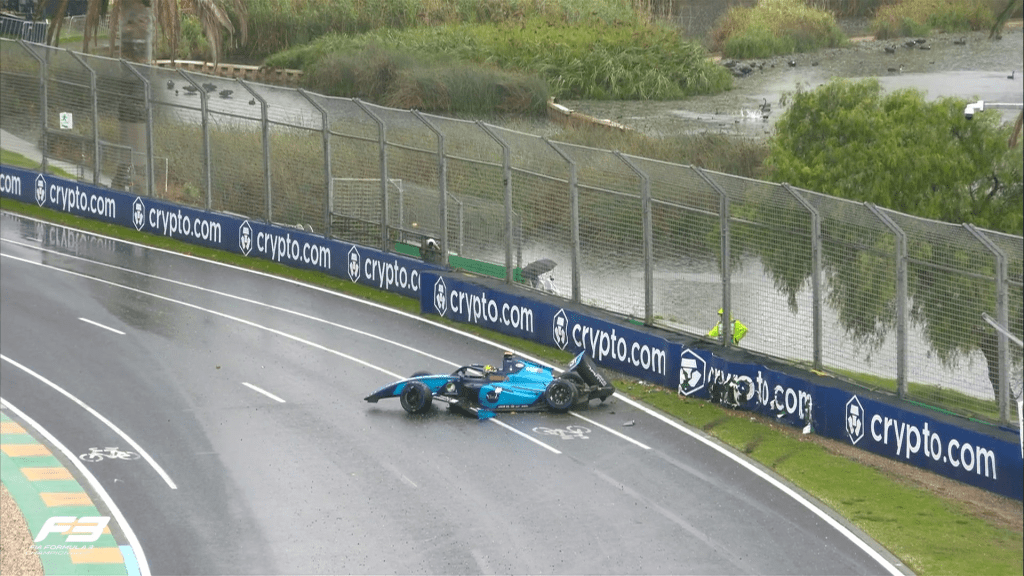 Rafael Camara vince la prima Feature Race stagionale a Melbourne in condizioni di pista bagnata, davanti a Stromsted e Nael