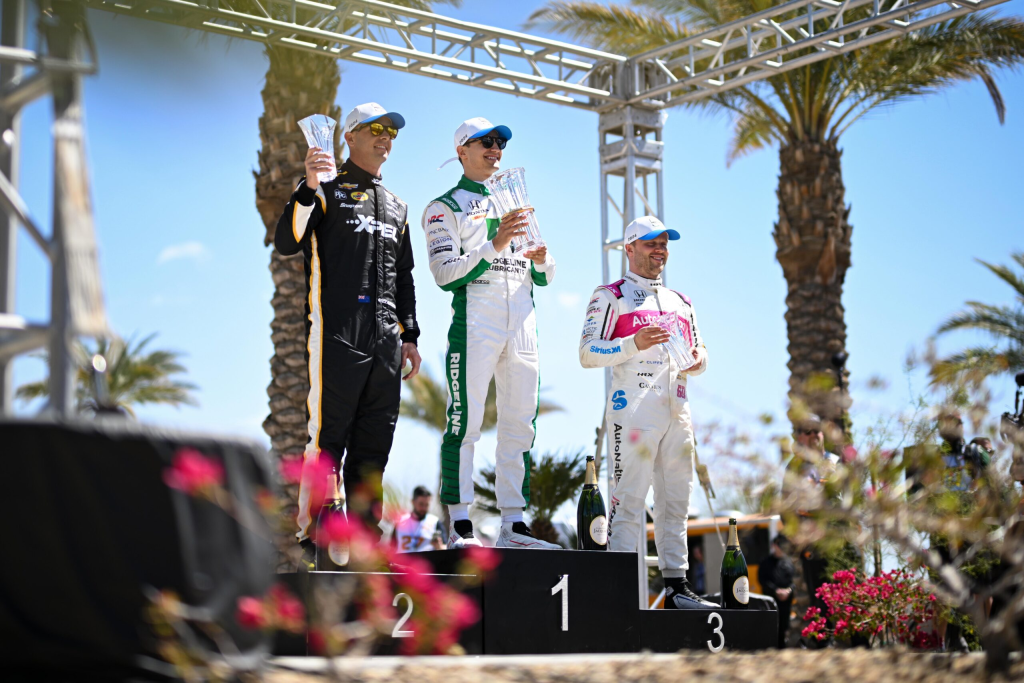 IndyCar - Podio The Thermal Club 2024
