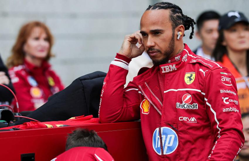 Lewis Hamilton Ferrari