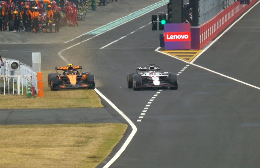 Durante il Gran Premio del Giappone, uno dei momenti più discussi è stato il duello ravvicinato tra Lando Norris e Max Verstappen all’uscita della pit lane. Un’azione ad alta tensione che ha fatto discutere team, tifosi e commentatori, ma che alla fine non ha portato a nessuna sanzione da parte dei commissari. Ecco cosa è successo e perché la decisione è stata quella di non intervenire.