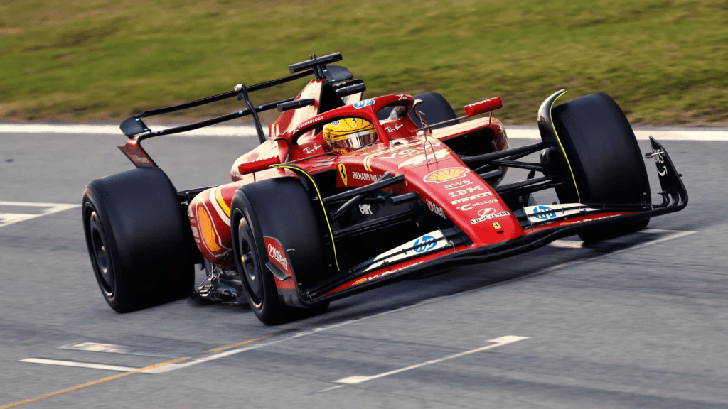 Ferrari, Hamilton racconta il suo adattamento alla SF25