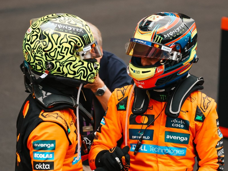 Nella giornata riservata ai media, Oscar Piastri ha rispedito al mittente le critiche che lo vedono lontano da Lando Norris in qualifica e deficitario nel modo in cui sfrutta le gomme rispetto al suo compagno di squadra.
