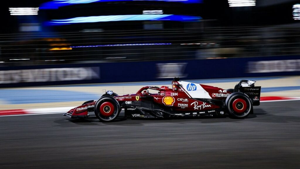 Ferrari SF-25 a Jeddah