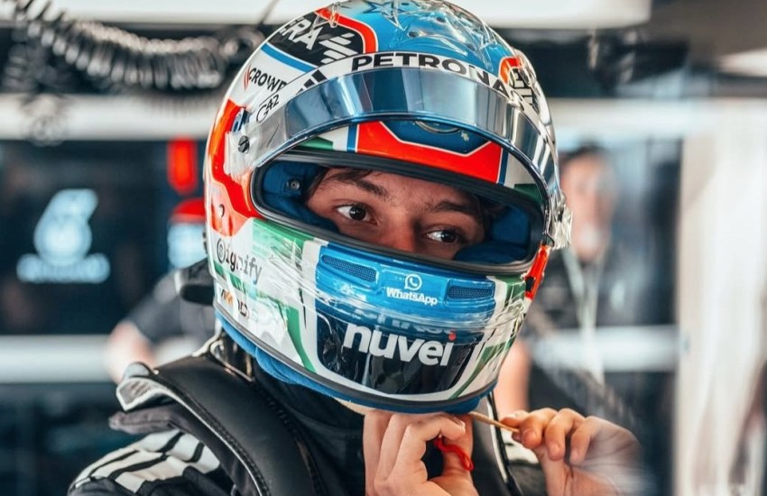 Andrea Kimi Antonelli si prepara in vista delle FP3