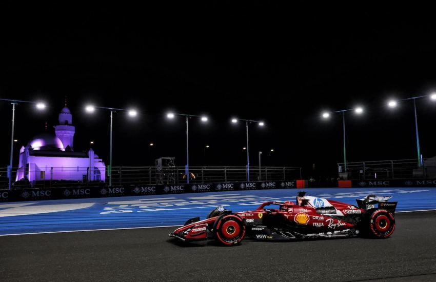 leclerc ferrari qualifiche jeddah f1 2025