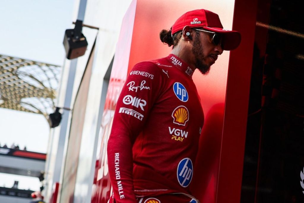 lewis hamilton ferrari 2025