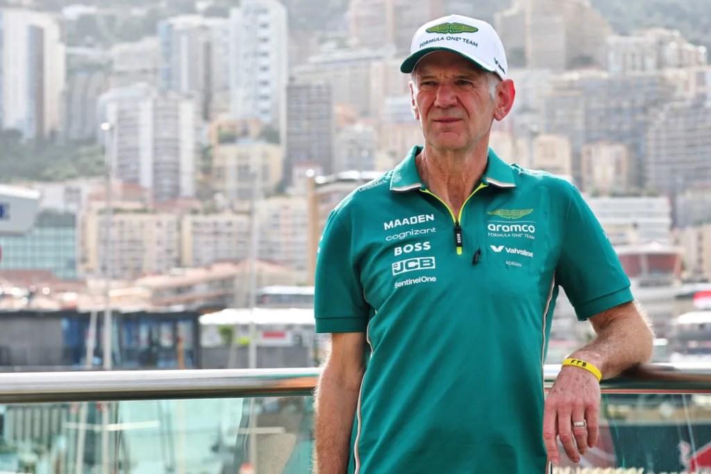 Adrian Newey Aston Martin GP Monaco 2025