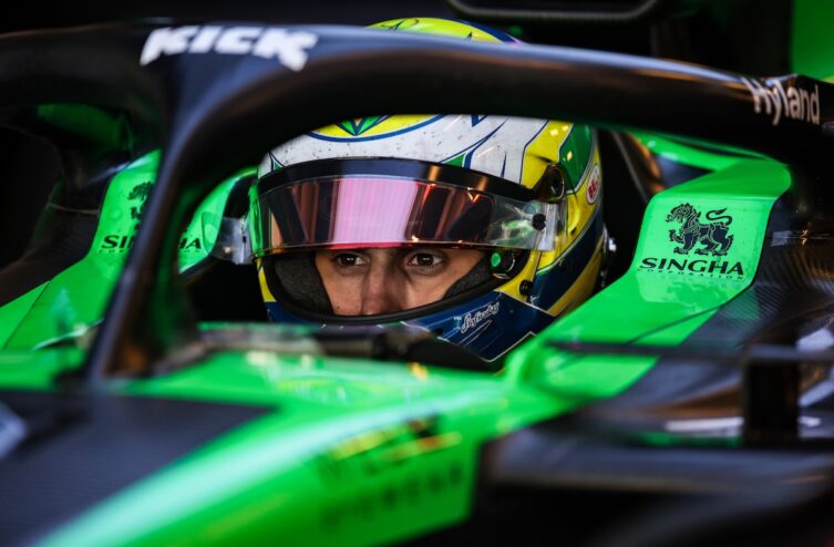 Bortoleto nella sua Stake
