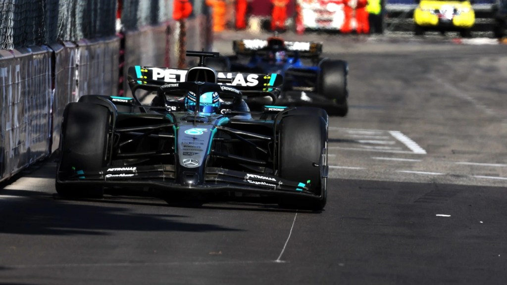 George Russell Monaco F1 GP 2025