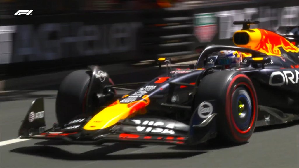 verstappen fp1 monaco - fp2 in partenza