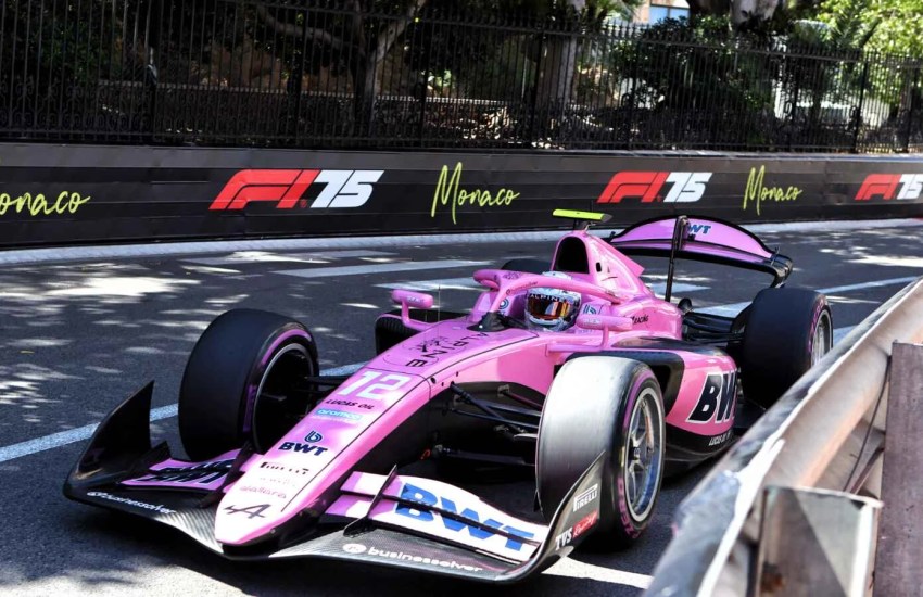 Kush Maini F2 Monaco