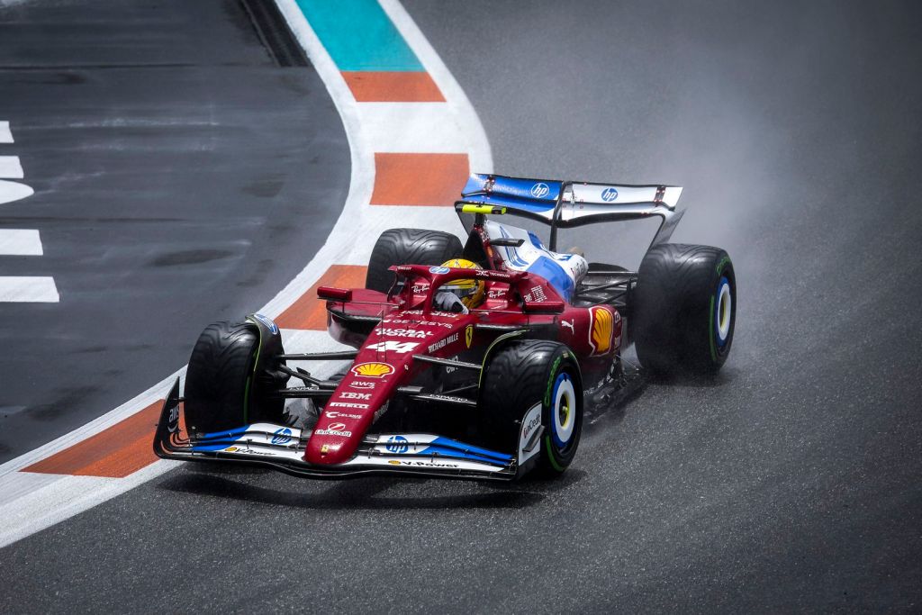 Lewis Hamilton Sprint Race Miami 2025