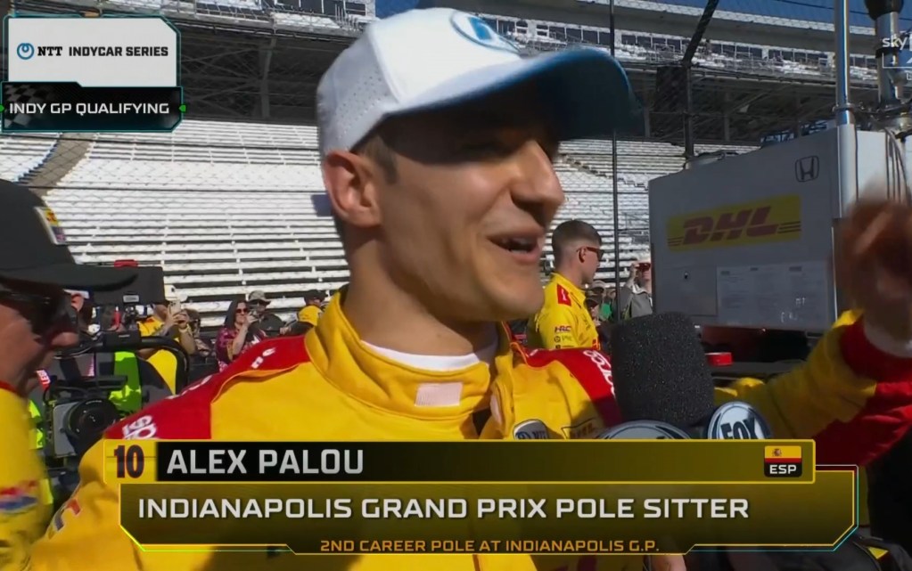 Palou conquista la pole nella quinta qualifica dell'anno dell'IndyCar, seguono Rahal e uno straordinario rookie, Foster.