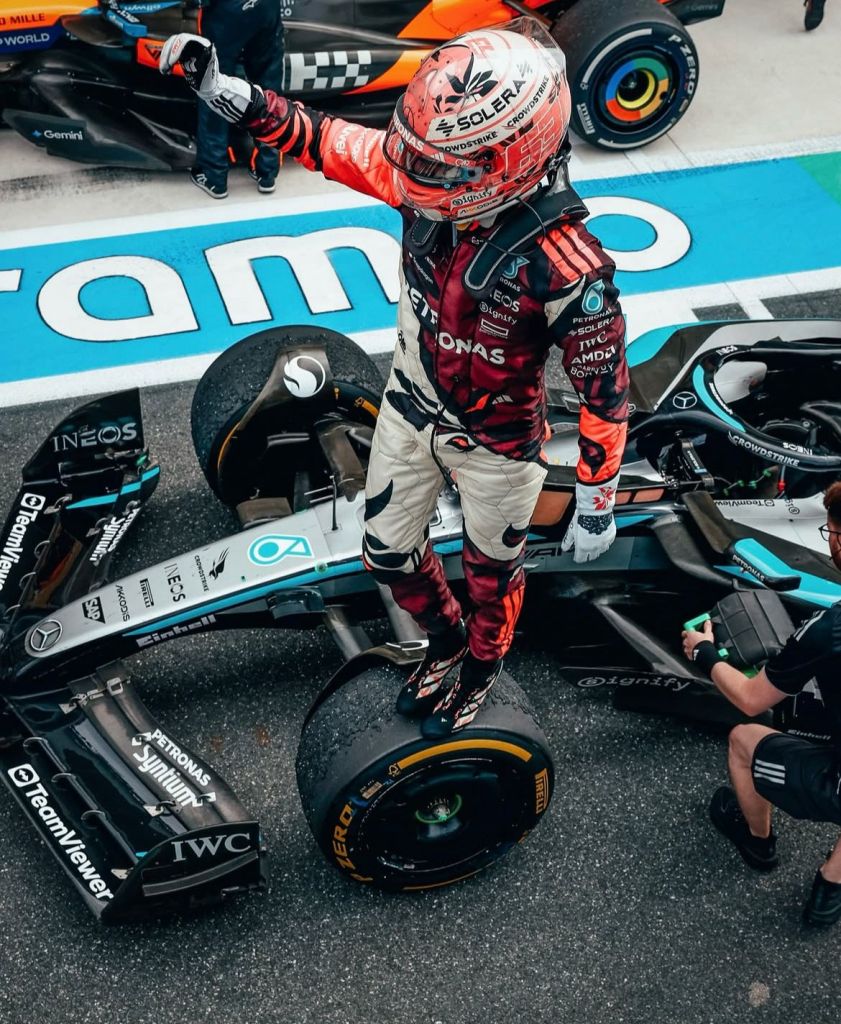 russell conquista il podio nel weekend di Miami