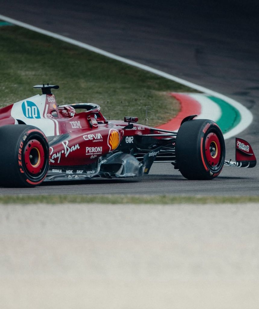 Charles Leclerc out nel Q2 ad Imola