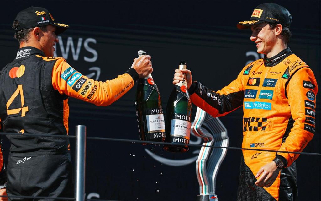 stella sulla performance mclaren ad imola