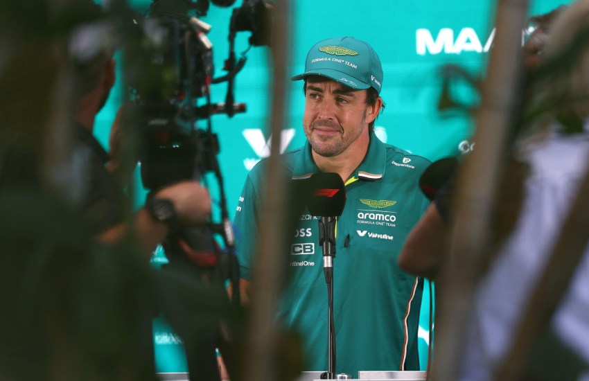 Alonso Aston Martin Miami 2025