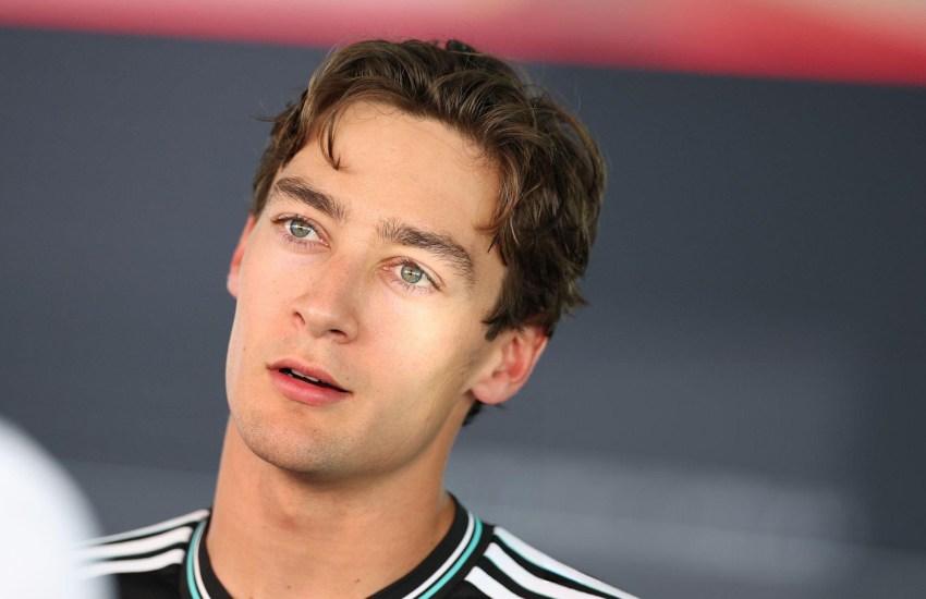 george russell fp2 spagna