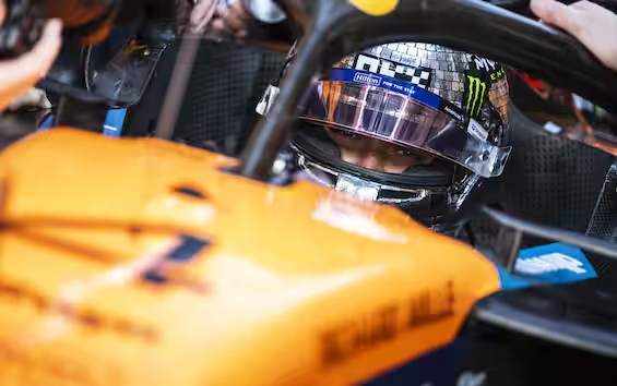 Norris soddisfatto della prima fila: "Contento dei miglioramenti della macchina"
