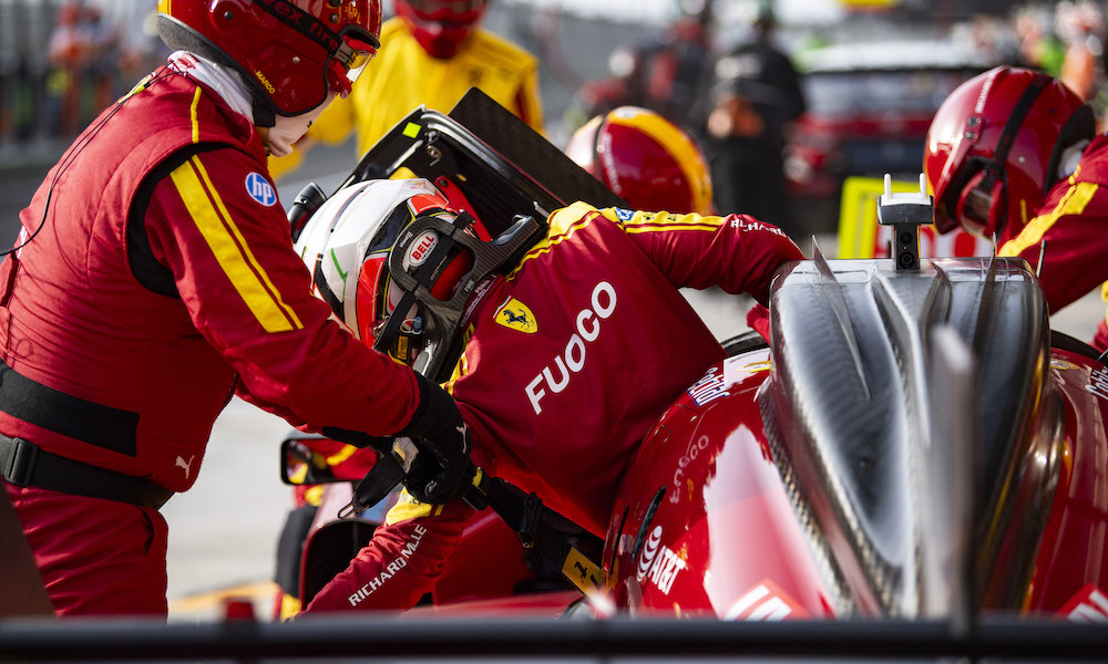 La Ferrari inizia con il piede giusto il weekend della 6 Ore di Spa-Francorchamps, terzo appuntamento del FIA World Endurance Championship 2025.