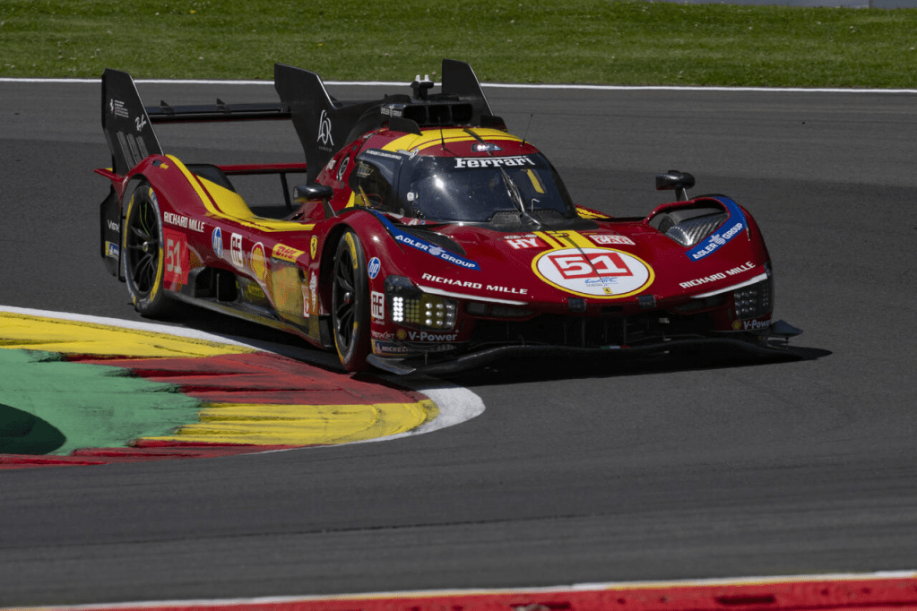 Ferrari saluta il Belgio con un risultato storico, centrando la vittoria della 6 Ore di Spa-Francorchamps grazie alla 499P numero 51 con l'equipaggio composto da Pier Guidi, Giovinazzi e Calado. La 50 completa la splendida doppietta.