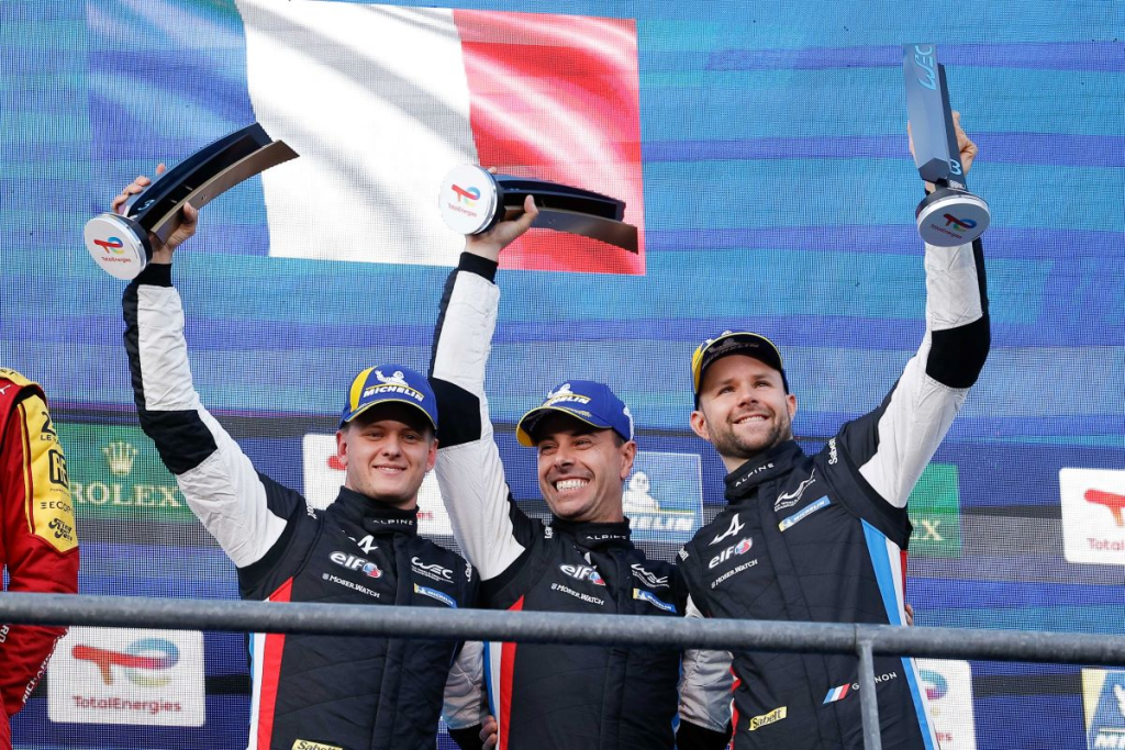 alpine wec - terzo posto in vista nelle classifiche wec