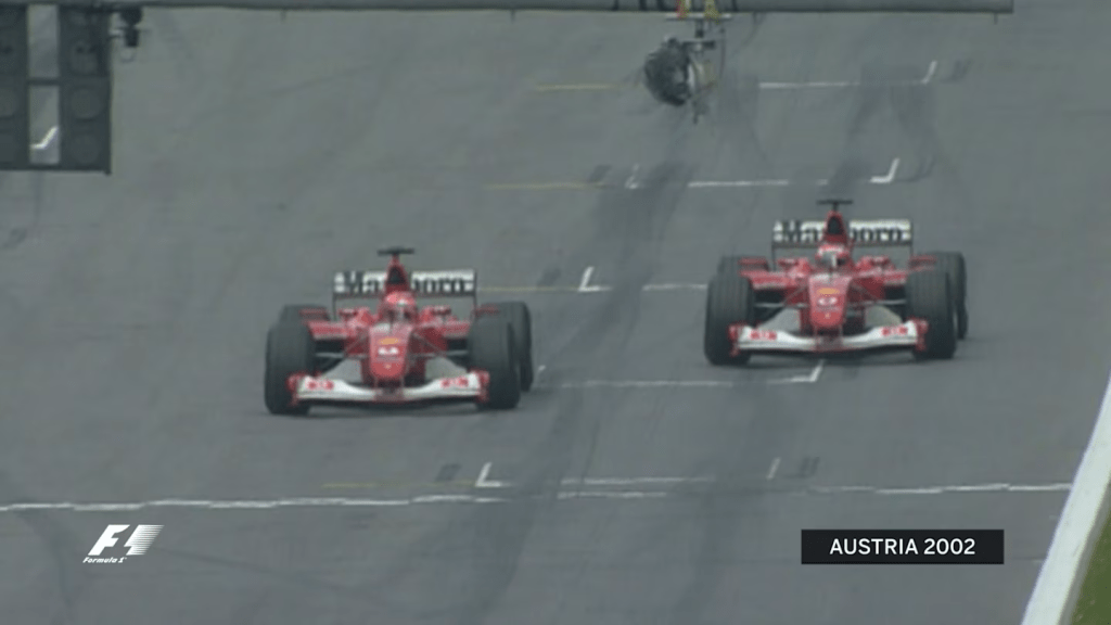 Quando il successo supera la misura dello sport: il giorno in cui la Ferrari sacrificò Barrichello per Schumacher senza un motivo. Zeltweg 2002 resta una ferita aperta nella memoria collettiva della Formula 1.