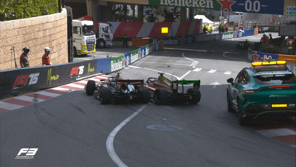 Martinius Stenshorne conquista la Sprint Race di Formula 3 nel leggendario scenario di Monte-Carlo.