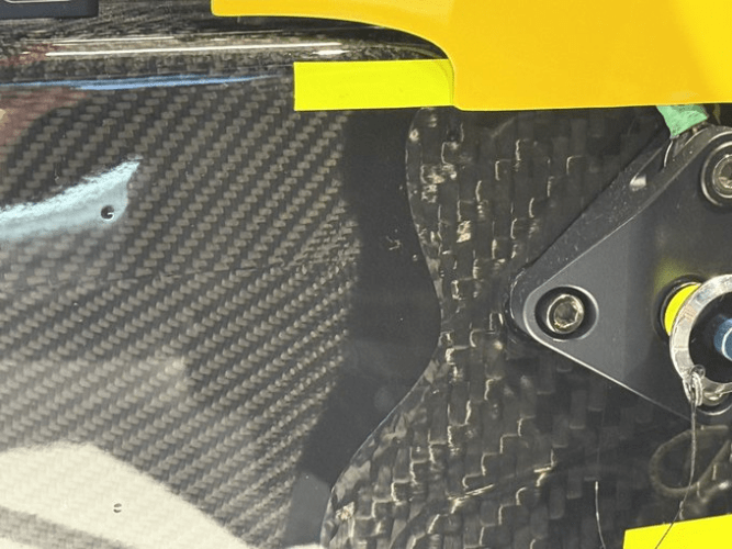 Indy500 team penske rear attenuator