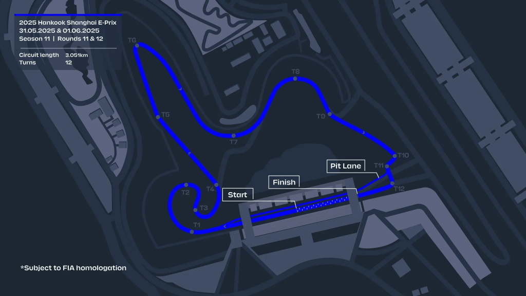 La Formula E torna in Cina sul tracciato ridotto di Shanghai, con due gare che promettono spettacolo e tensione nella corsa al titolo mondiale.