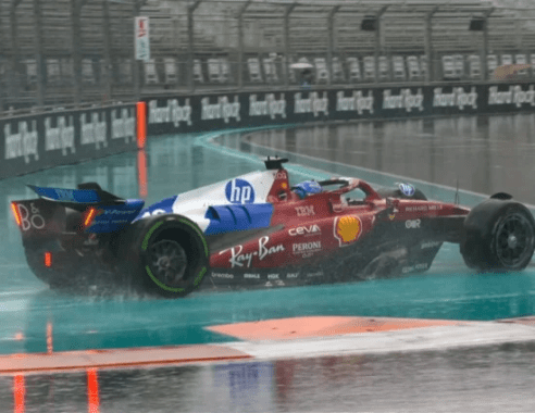 Charles Leclerc non cerca scusanti dopo l'impatto con il muro che gli ha impedito di prendere parte alla Sprint Race di Miami.