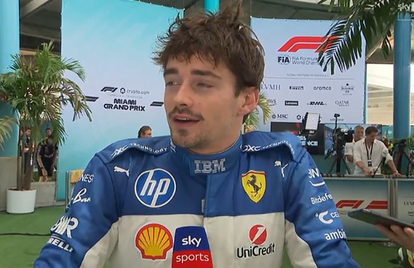 Charles Leclerc lascia Miami con più dubbi che certezze, al termine di un weekend amaro per lui e per la Ferrari.