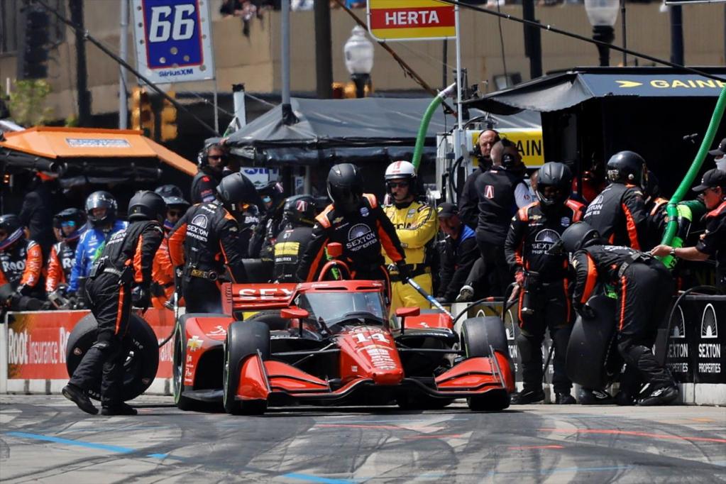 Indycar Santino Ferrucci Detroit GP